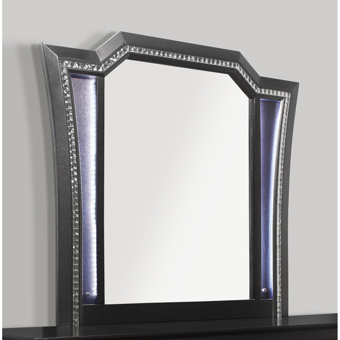 Global Furniture Metallica Silver Mirror