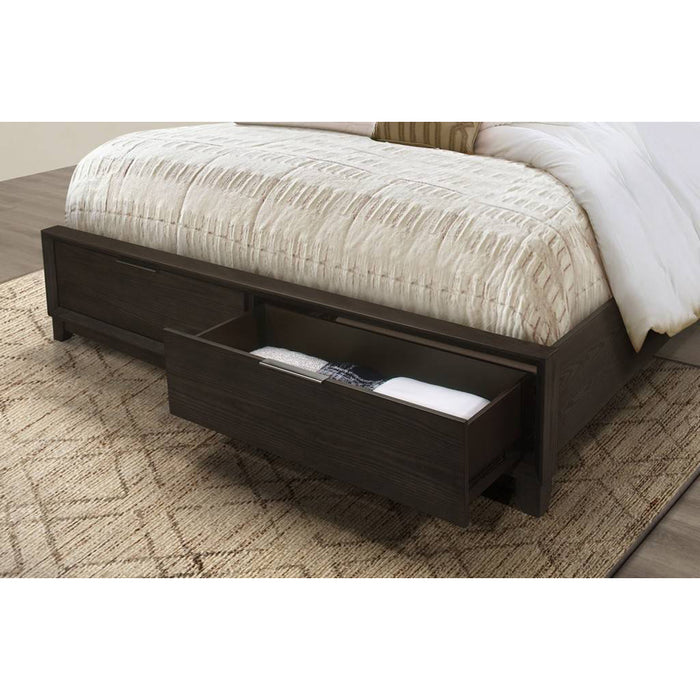 Global Furniture Willow Grey Oak King Bed
