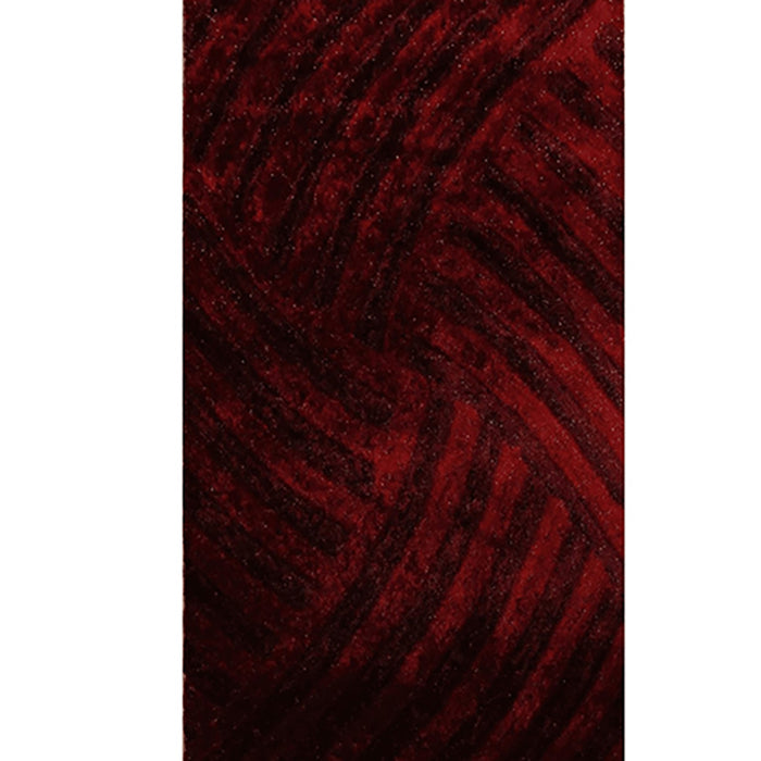 Global Furniture Miami Burgundy Rug