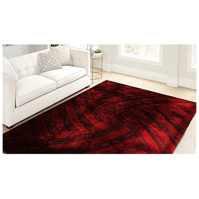 Global Furniture Miami Burgundy Rug