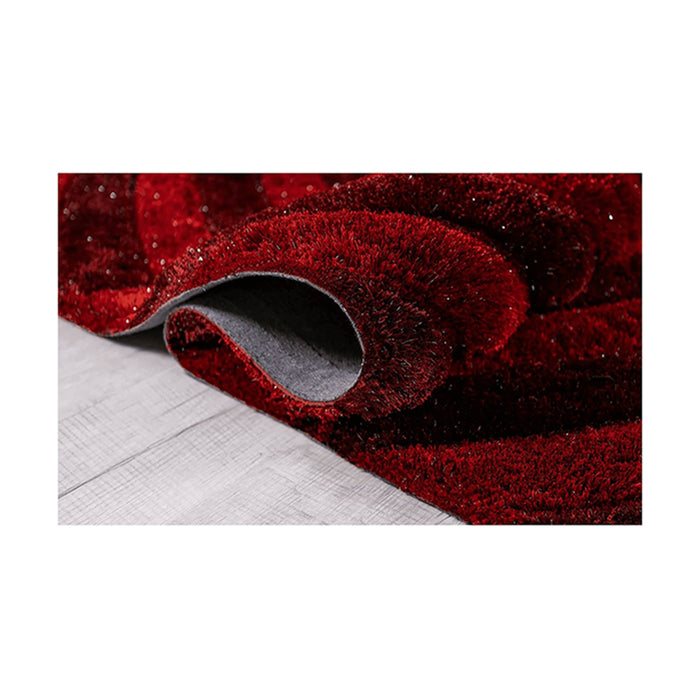 Global Furniture Miami Burgundy Rug