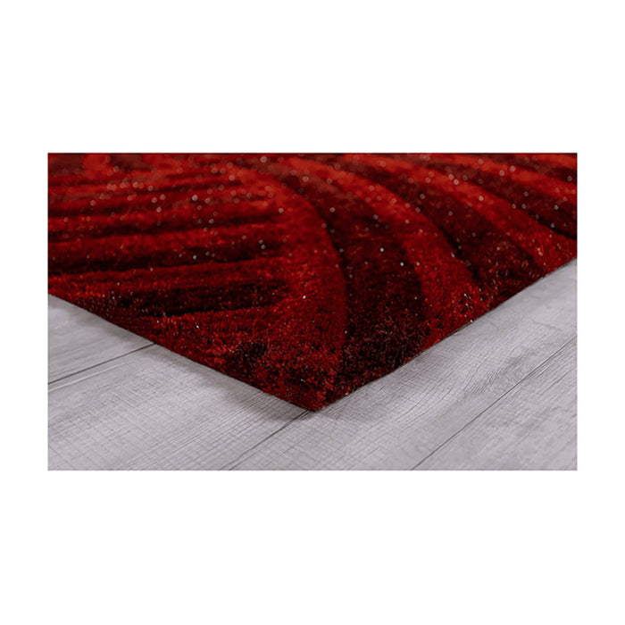 Global Furniture Miami Burgundy Rug