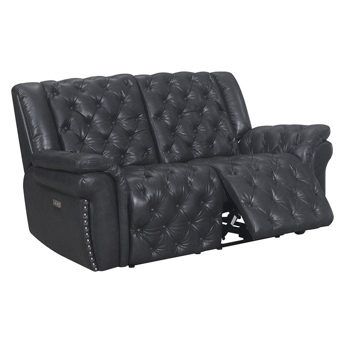 Global Furniture Evelyn Power Reclining Loveseat