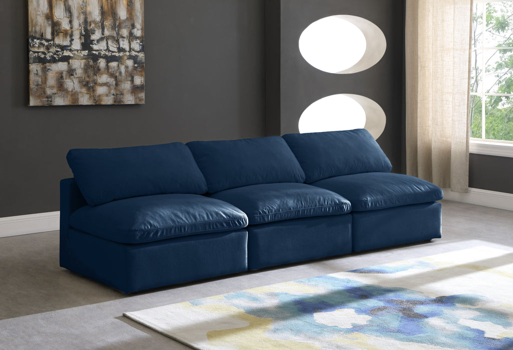 Plush - Modular Armless 3 Seat Sofa