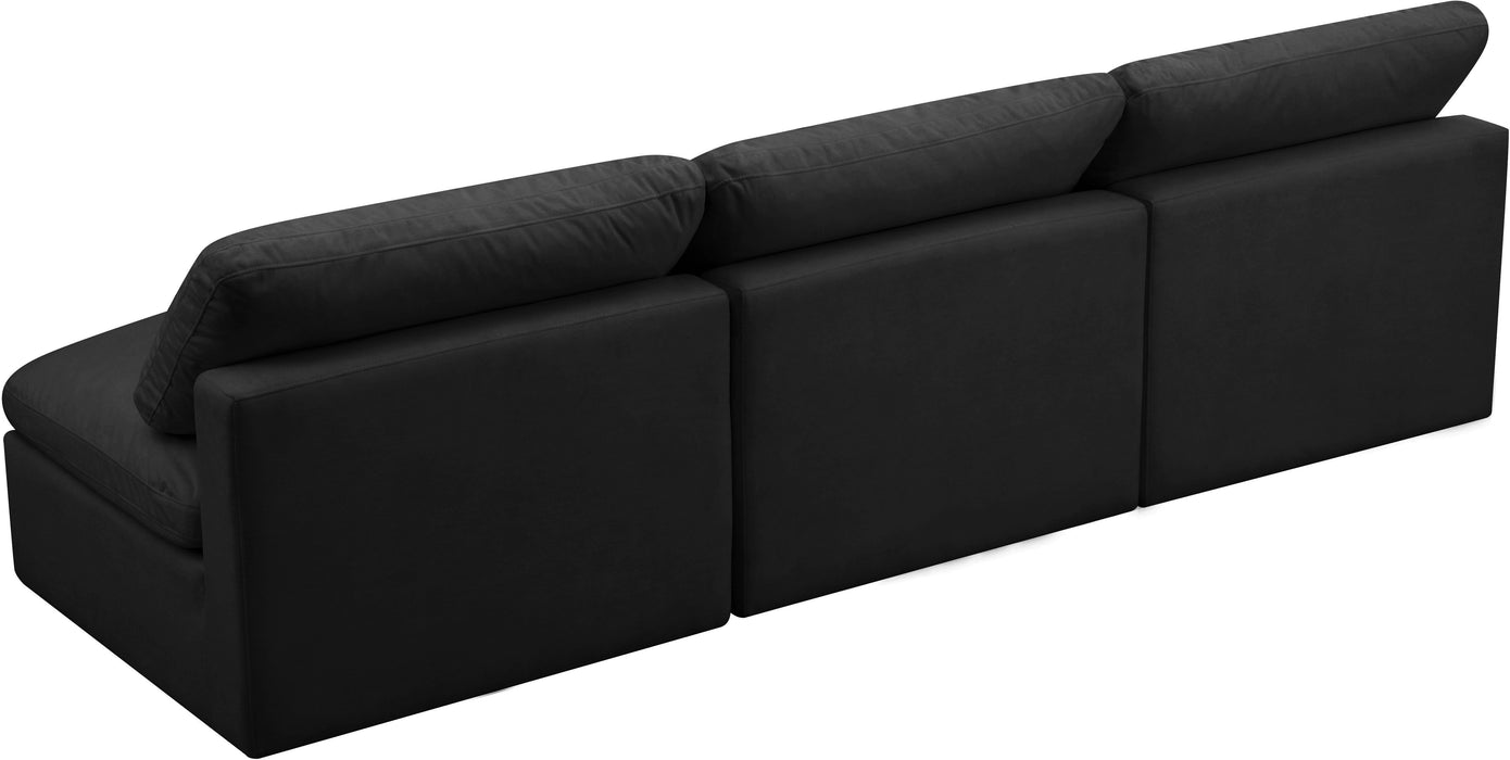 Plush - Modular Armless 3 Seat Sofa