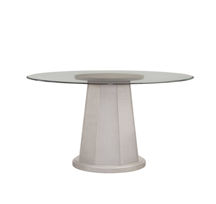Korey - Round Dining Table - White