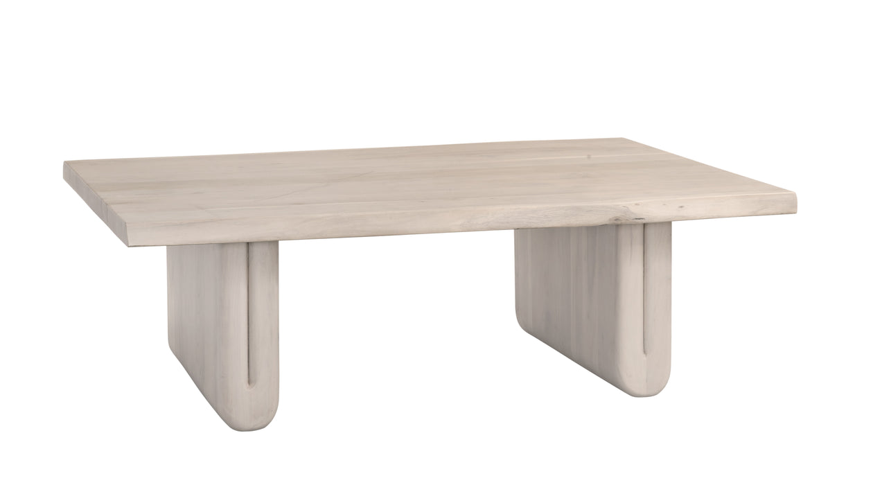Nadia - Wood Cocktail Table - White