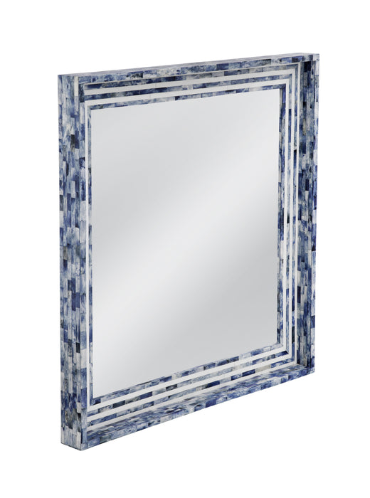 Mabrey - Wall Mirror - Blue