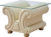 ESF Extravaganza Collection Apolo End Table IVORY i20866