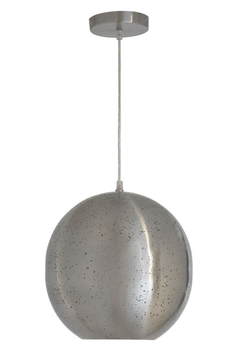 Britton - Silver Pendant - Gray