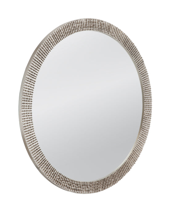 Beatrice - Wall Mirror - Pearl Silver