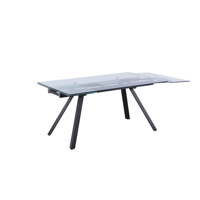 Chintaly AIDA Extendable Glass Dining Table