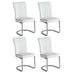 Chintaly ALINA Channel Back Cantilever Side Chair - 4 per box