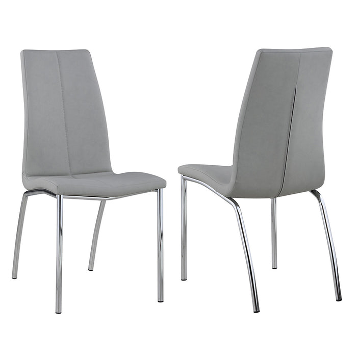 Chintaly BECKY Contemporary Curved Back Side Chair - 4 per box