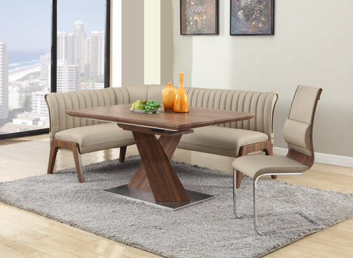 Chintaly BETHANY 36"x 56-72" Extendable Laminated Wood Table Top