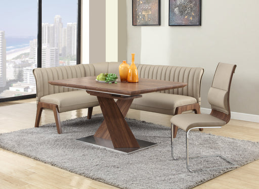 Chintaly BETHANY Modern Extendable Laminated Wood Dining Table