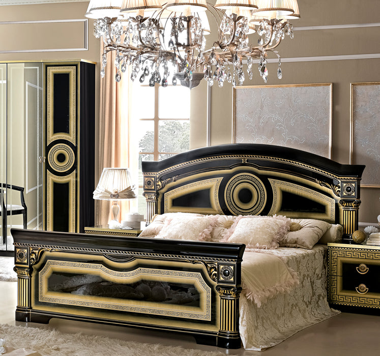 ESF Camelgroup Italy Aida Bed Black with Gold SET p11713