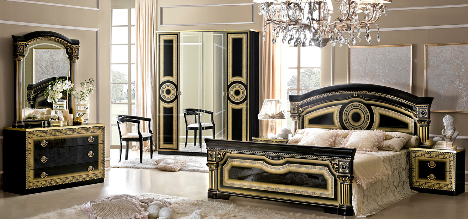 ESF Camelgroup Italy Aida Bed Black with Gold SET p11713