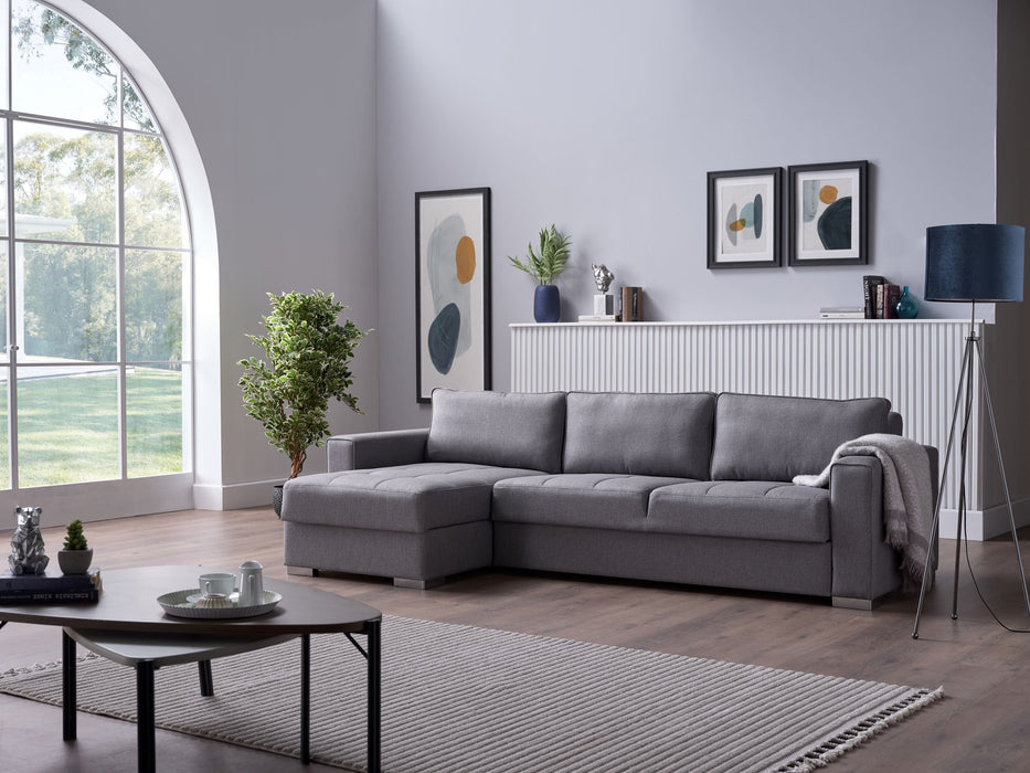 Bellona Cooper Sectional Grey