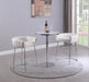 Chintaly DENISE Contemporary Channel Back Counter Stool