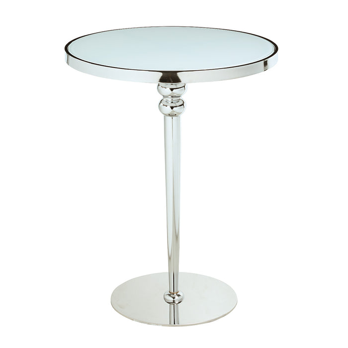 Chintaly DENISE Contemporary Starphire Glass Counter Table