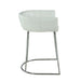 Chintaly DENISE Contemporary Channel Back Counter Stool
