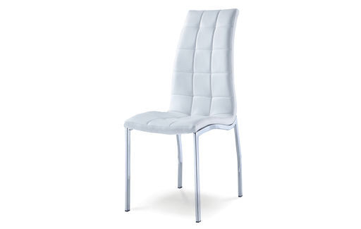 ESF Extravaganza Collection 365 White Dining Chair SET p9000