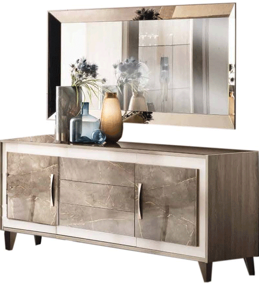 ESF Arredoclassic Italy ArredoAmbra Buffet with Mirror by Arredoclassic SET p12031