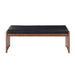 Chintaly EMMA Upholstered Bench w/ Solid Wood Frame