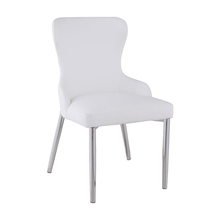 Chintaly EVELYN Contemporary Wing-Back Side Chair - 2 per box