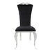 Chintaly JAMIE Modern Tall-Back Side Chair w/ Cabriole Legs - 2 per box