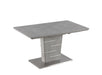 Chintaly JEZEBEL Simulated Concrete Top w/ Butterfly Ext.