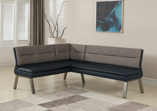 Chintaly JEZEBEL Modern 2-Tone Reversible Nook w/ Storage