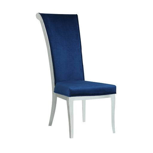 Chintaly JOY Contemporary High-Back Side Chair - 2 per box - Blue