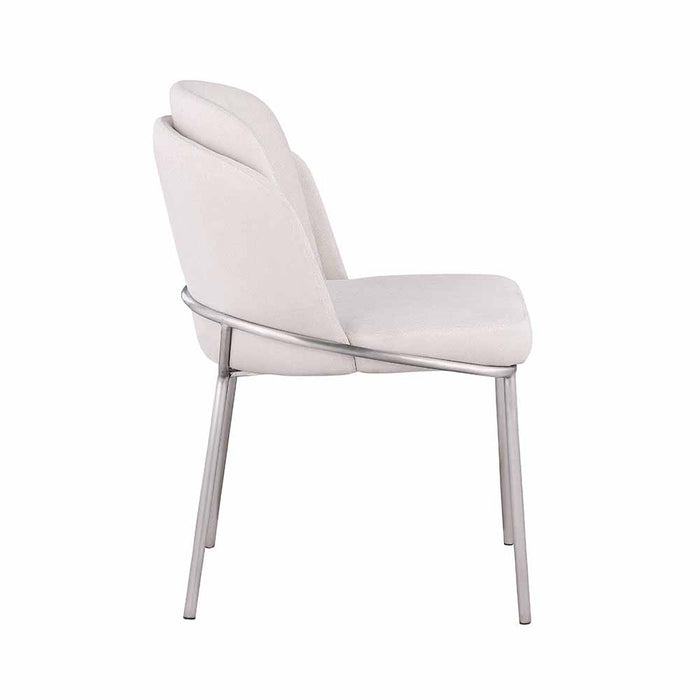 Chintaly KAMILA Contemporary Double-layered Curved Back Side Chair - 2 per box