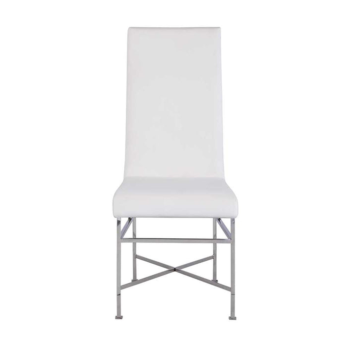 Chintaly KENDALL Contemporary Side Chair w/ Steel Frame - 2 per box