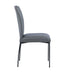 Chintaly KENDRA Contemporary Handle Back Side Chair w/ Metal Legs - 4 per box