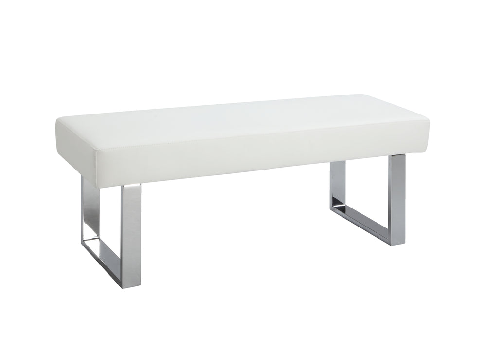 Chintaly LINDEN Contemporary Backless Long Bench