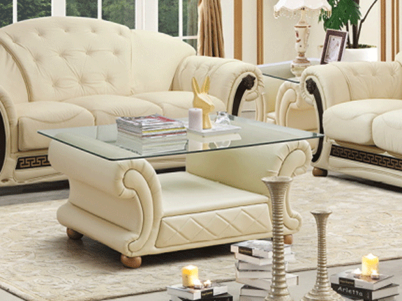 ESF Extravaganza Collection Apolo Ivory Coffee Table SET p11254