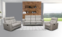 ESF Extravaganza Collection 8501 Light Grey with Manual Recliners SET p6809
