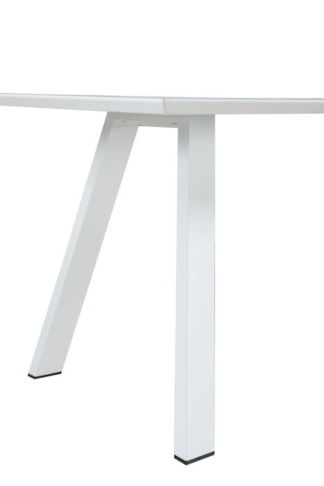 Chintaly MALIBU Contemporary UV Resistant Outdoor Extendable Table