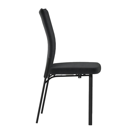Chintaly MOLLY Contemporary Motion-back Side Chair - 2 per box - Black