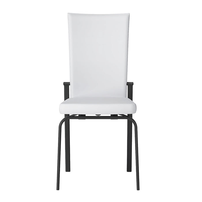 Chintaly MOLLY Contemporary Motion-back Side Chair - 2 per box - White