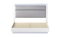 Chintaly MOSCOW King Bed Headboard w/ LED lights