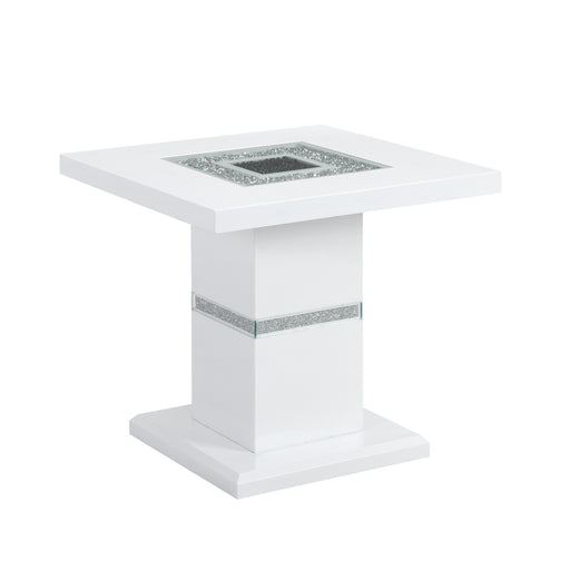 Global Furniture End Table White HG
