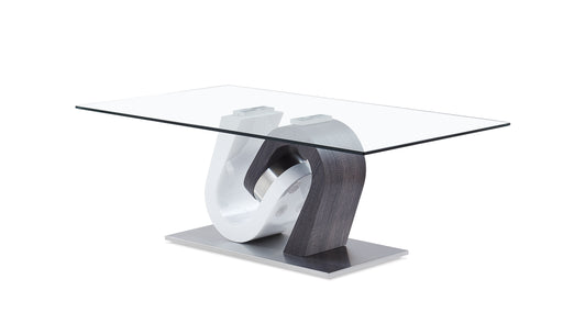 Global Furniture Coffee Table DarkGrey/White