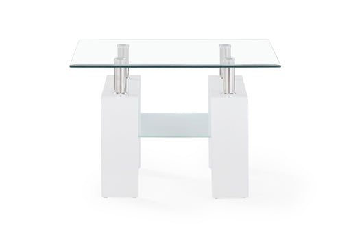 Global Furniture End Table White