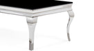 Global Furniture Coffee Table Black/Silver