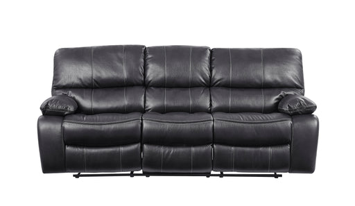 Global Furniture Reclining Sofa Grey 