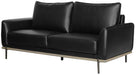 Global Furniture Blanche Black Sofa